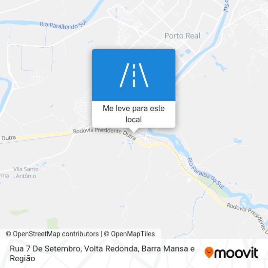 Rua 7 De Setembro mapa