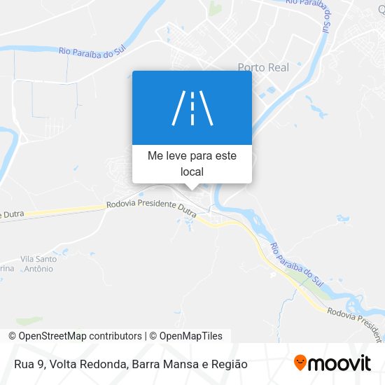 Rua 9 mapa