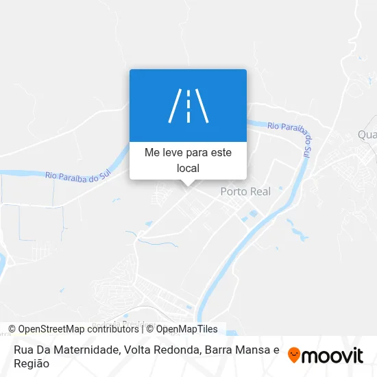 Rua Da Maternidade mapa
