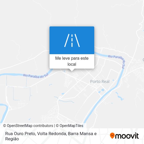 Rua Ouro Preto mapa