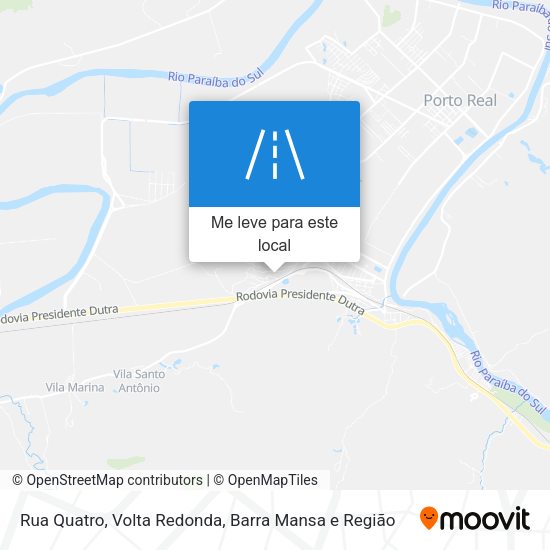 Rua Quatro mapa