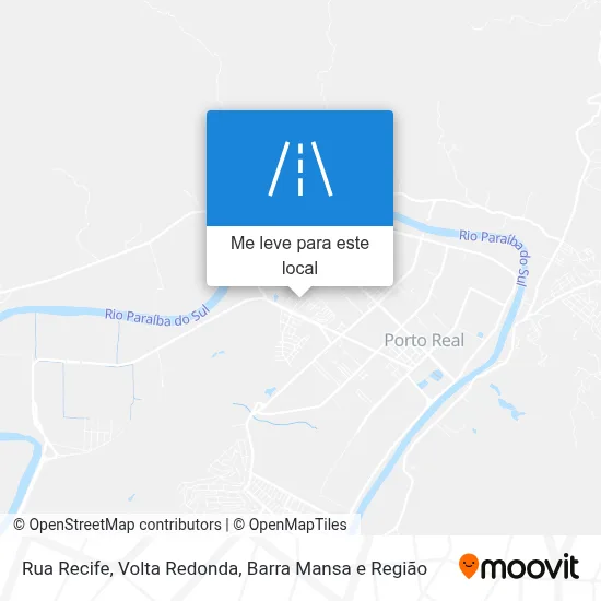Rua Recife mapa
