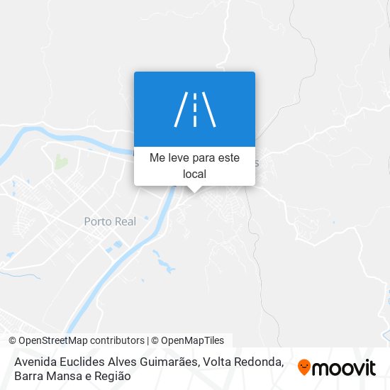 Avenida Euclides Alves Guimarães mapa