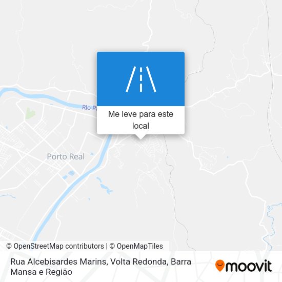 Rua Alcebisardes Marins mapa