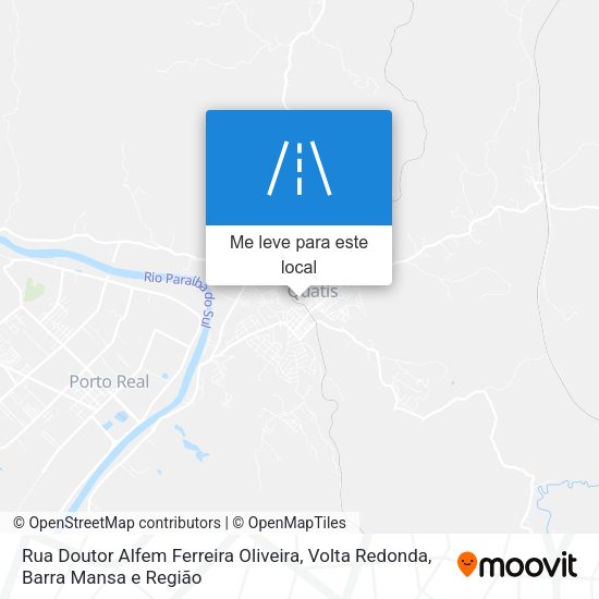 Rua Doutor Alfem Ferreira Oliveira mapa