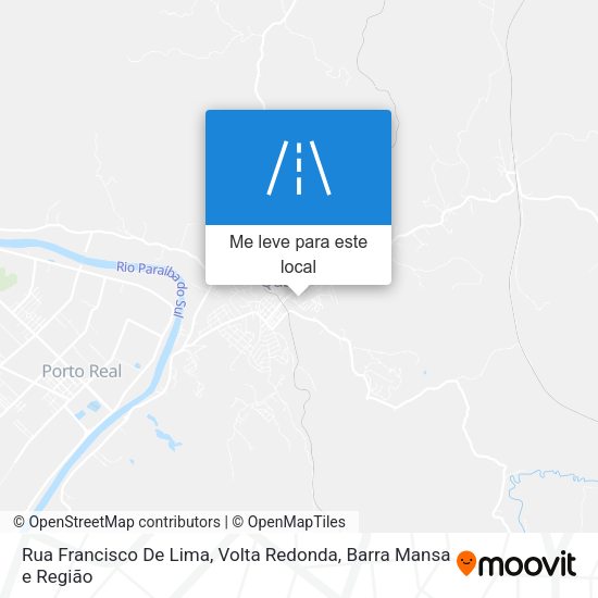 Rua Francisco De Lima mapa