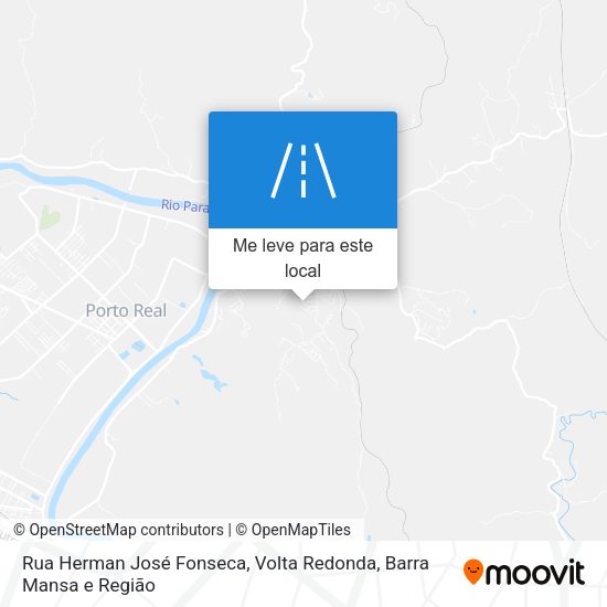 Rua Herman José Fonseca mapa