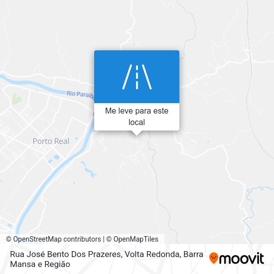 Rua José Bento Dos Prazeres mapa