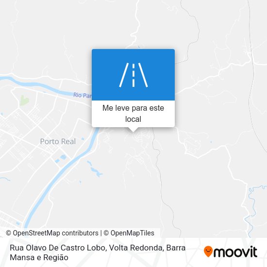 Rua Olavo De Castro Lobo mapa