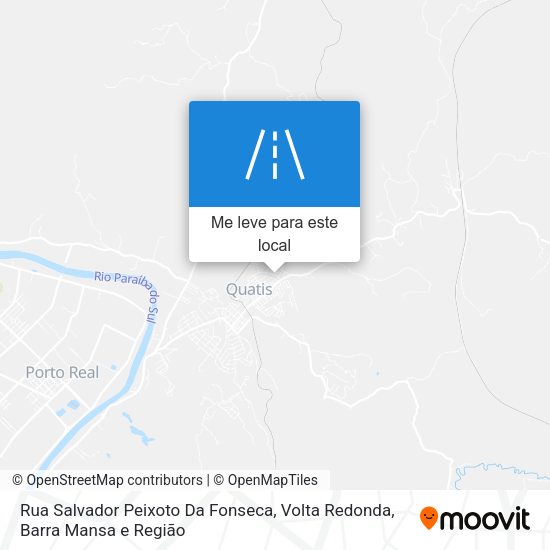 Rua Salvador Peixoto Da Fonseca mapa