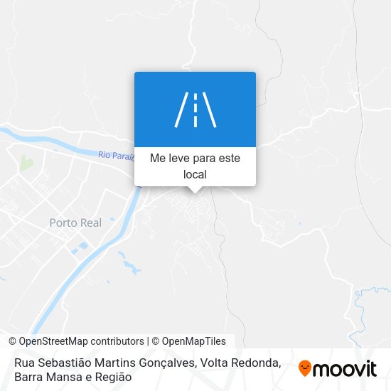 Rua Sebastião Martins Gonçalves mapa