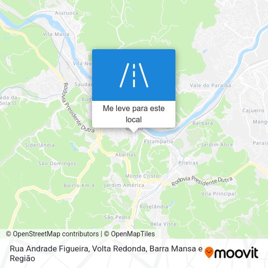 Rua Andrade Figueira mapa