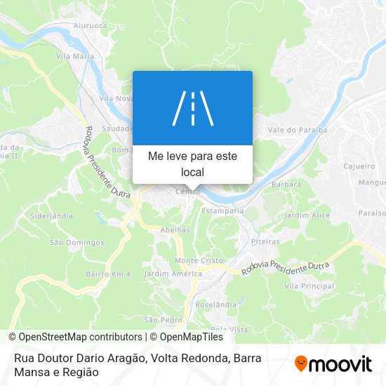 Rua Doutor Dario Aragão mapa