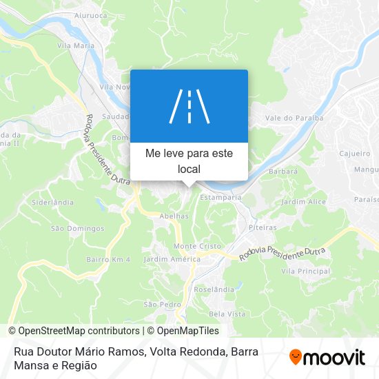 Rua Doutor Mário Ramos mapa