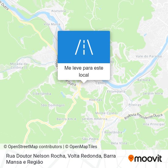 Rua Doutor Nelson Rocha mapa