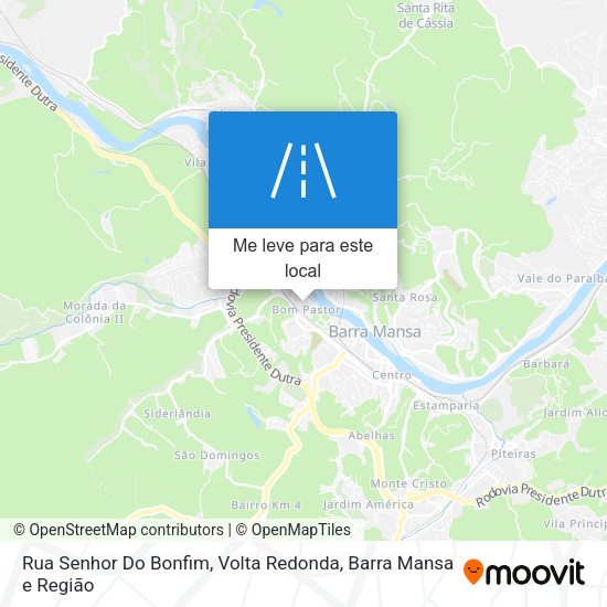 Rua Senhor Do Bonfim mapa
