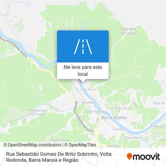 Rua Sebastião Gomes De Brito Sobrinho mapa