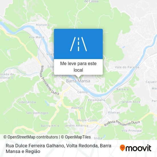 Rua Dulce Ferreira Galhano mapa