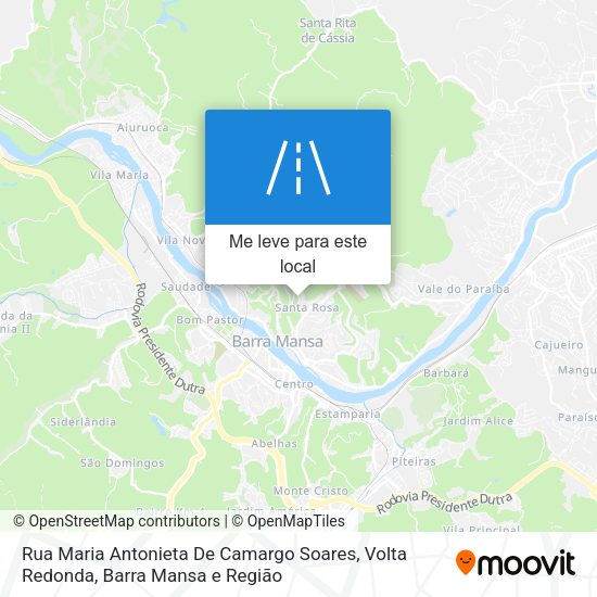 Rua Maria Antonieta De Camargo Soares mapa