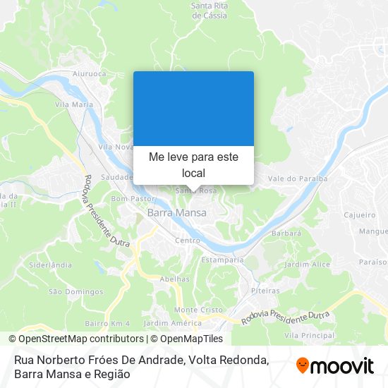 Rua Norberto Fróes De Andrade mapa