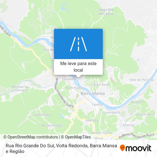 Rua Rio Grande Do Sul mapa