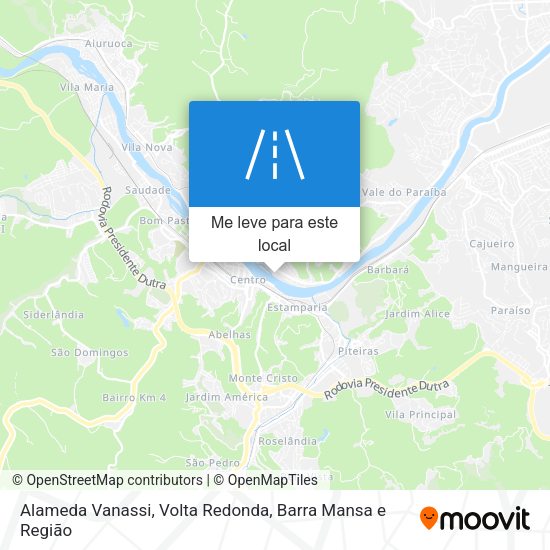 Alameda Vanassi mapa