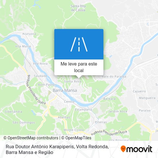 Rua Doutor Antônio Karapiperis mapa