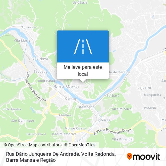 Rua Dário Junqueira De Andrade mapa