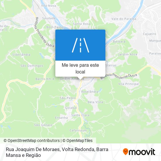 Rua Joaquim De Moraes mapa