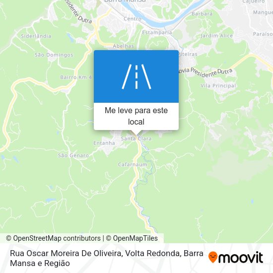 Rua Oscar Moreira De Oliveira mapa