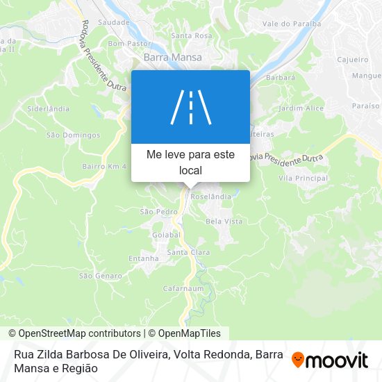 Rua Zilda Barbosa De Oliveira mapa