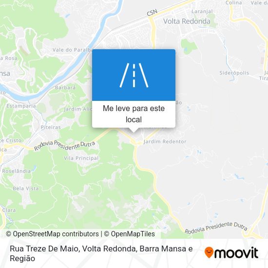 Rua Treze De Maio mapa
