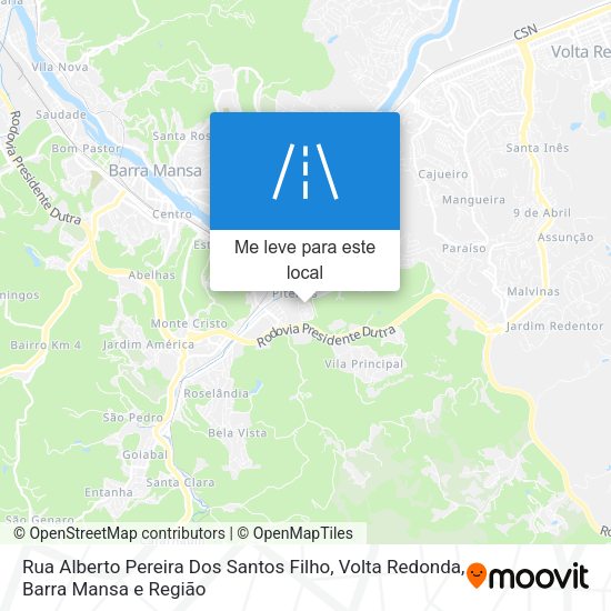 Rua Alberto Pereira Dos Santos Filho mapa