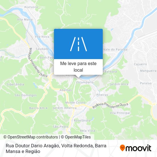 Rua Doutor Dario Aragão mapa