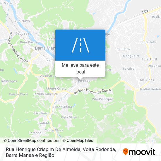 Rua Henrique Crispim De Almeida mapa
