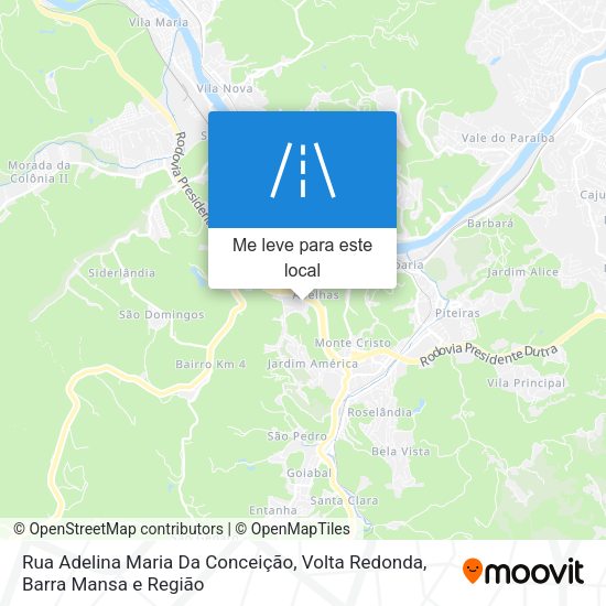 Rua Adelina Maria Da Conceição mapa