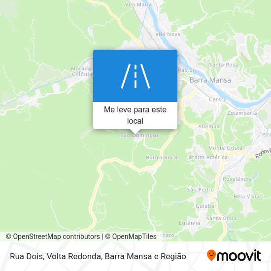 Rua Dois mapa