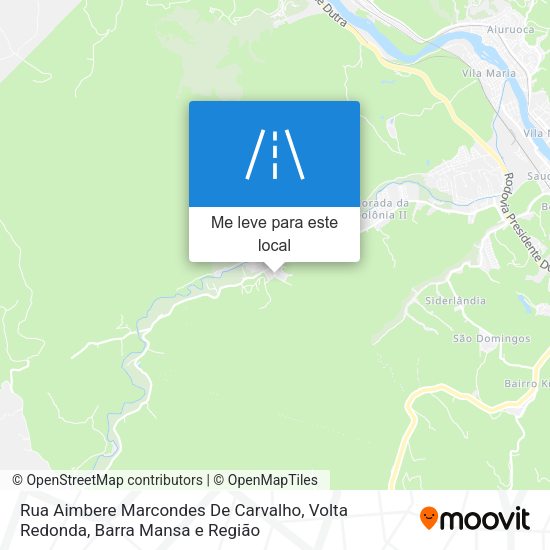 Rua Aimbere Marcondes De Carvalho mapa