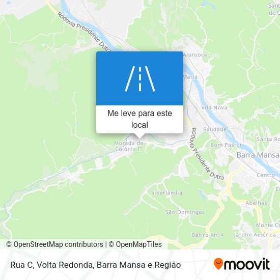 Rua C mapa