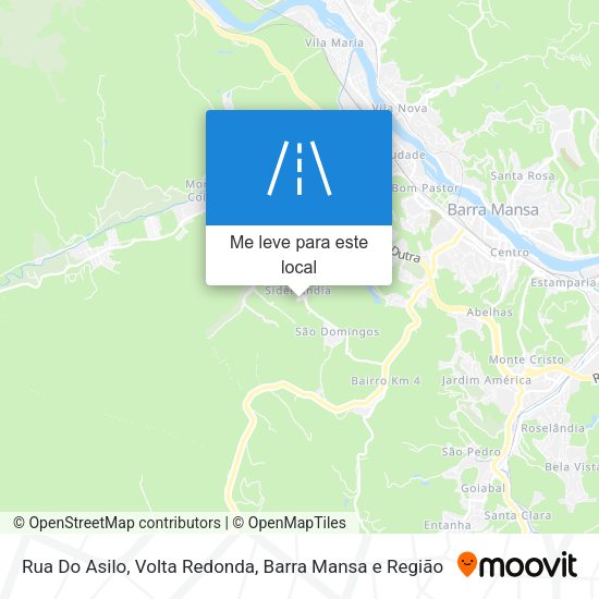 Rua Do Asilo mapa