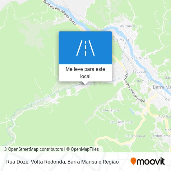 Rua Doze mapa