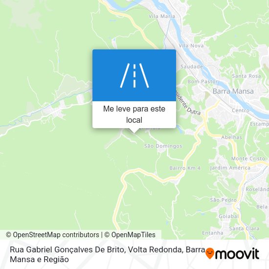 Rua Gabriel Gonçalves De Brito mapa