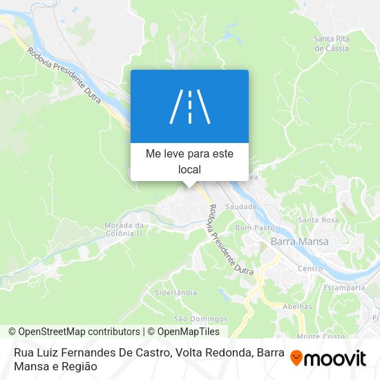 Rua Luiz Fernandes De Castro mapa