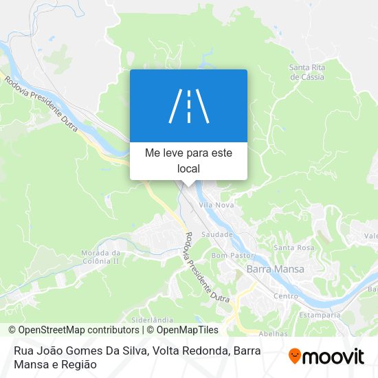 Rua João Gomes Da Silva mapa