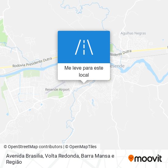 Avenida Brasilia mapa