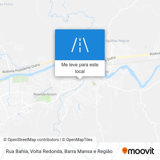 Rua Bahia mapa