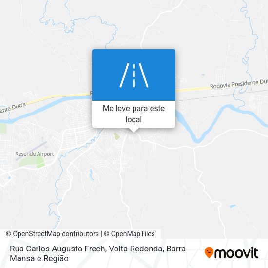 Rua Carlos Augusto Frech mapa