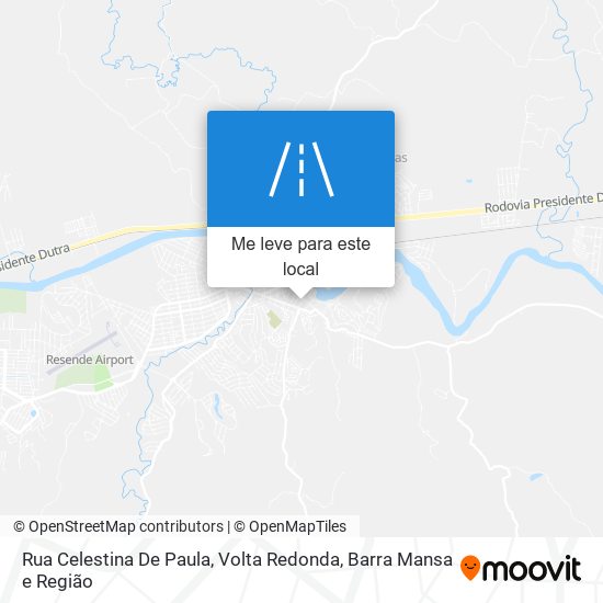 Rua Celestina De Paula mapa