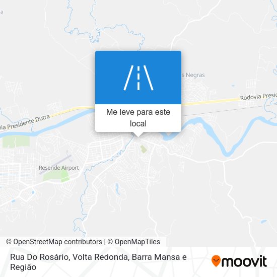 Rua Do Rosário mapa