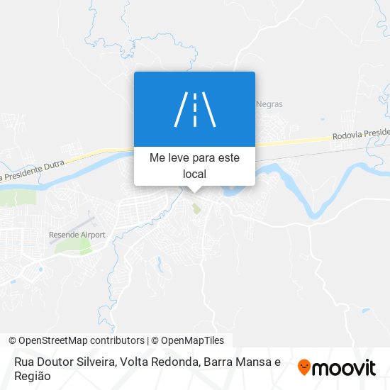 Rua Doutor Silveira mapa